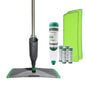 Eyliden Spray Mop Green+Grey with 40ml Bio-Enzyme Cleaner, 2 Microfiber Pads