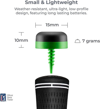 Arccos Smart Sensors: Automatic Golf Game Tracking System, A.I. Powered GPS Rangefinder & Smart Club Distances