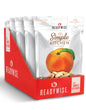 READYWISE - Simple Kitchen, Freeze-Dried Peaches, 1.16 oz, Pack of 6, Vegetarian, Gluten Free, Snacks, Peaches, Dried Fruit, Pre Workout, Healthy Snacks, Camping, Backpacking, Survival Food