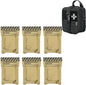 RHINO RESCUE Sterile Compressed Gauze for Emergency Wound Dressing+IFAK Trauma Kit with C-A-T Tourniquet(PRO, Black)