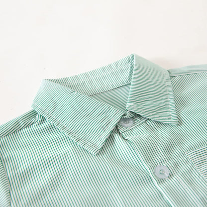 stylesilove Toddler Short-Sleeve Button-Down Shirt