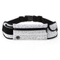 Jueachy Running Belts for Women Waterproof Fanny Pack Running Waist Pouch Phone holder Adjustable Sports Money Belt with Headphone Port