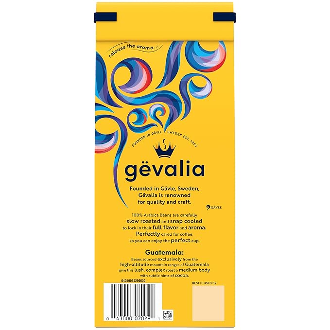 Gevalia Special Reserve Guatemala Single Origin Medium Roast Coarse Ground Coffee (10 oz Bag) (Pack of 4)