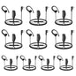 Retevis Walkie Talkie Earpiece with Mic,Volume Adjust,G Shape, for RT22 RT68 RT21 H-777 H-777S RT86,Compatible with Baofeng UV-5R 888S pxton Kenwood Two Way Radios,2 Way Radio Earpiece 2 Pin(10 Pack)