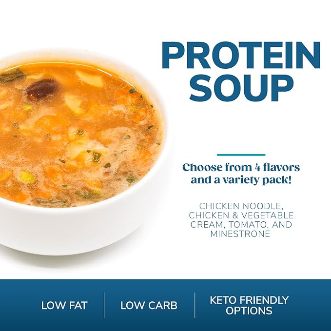 WonderSlim Protein Soup, Tomato, Low Fat, Gluten Free (7ct)