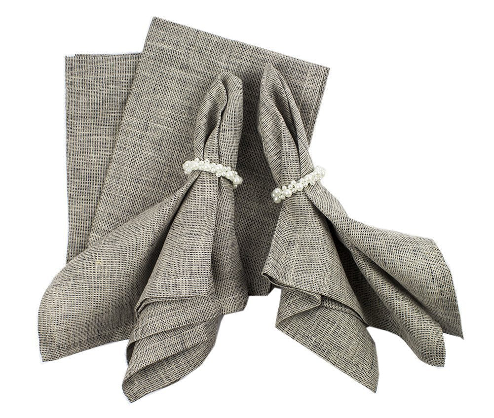 Fennco Styles Classic Heavy Denier Tablecloth, 100% Linen