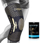 Lusenone Copper Knee Brace Compression Sleeve 2 Pack Black Size L