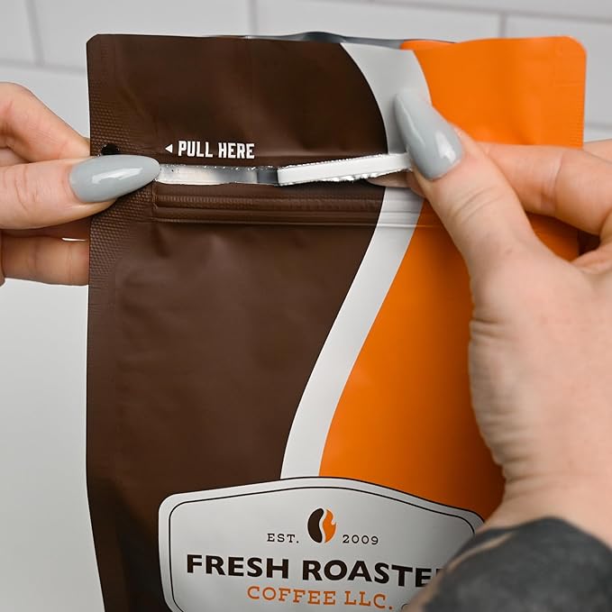 Fresh Roasted Coffee, FRC Light Roast Blend, 12 oz, Kosher, Whole Bean