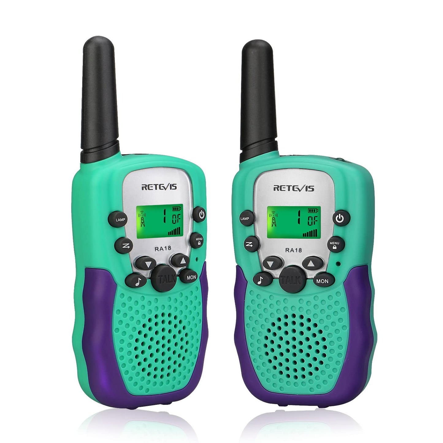 Retevis RT388 Walkie Talkies for Kids, Birthday Gifts for 6 7 8 9 10 11 12 Year Old Girls, 22 CH LCD Flashlight, Pink Walkie Talkies Christmas Gifts Toys for Girls(Pink, 2 Pack)