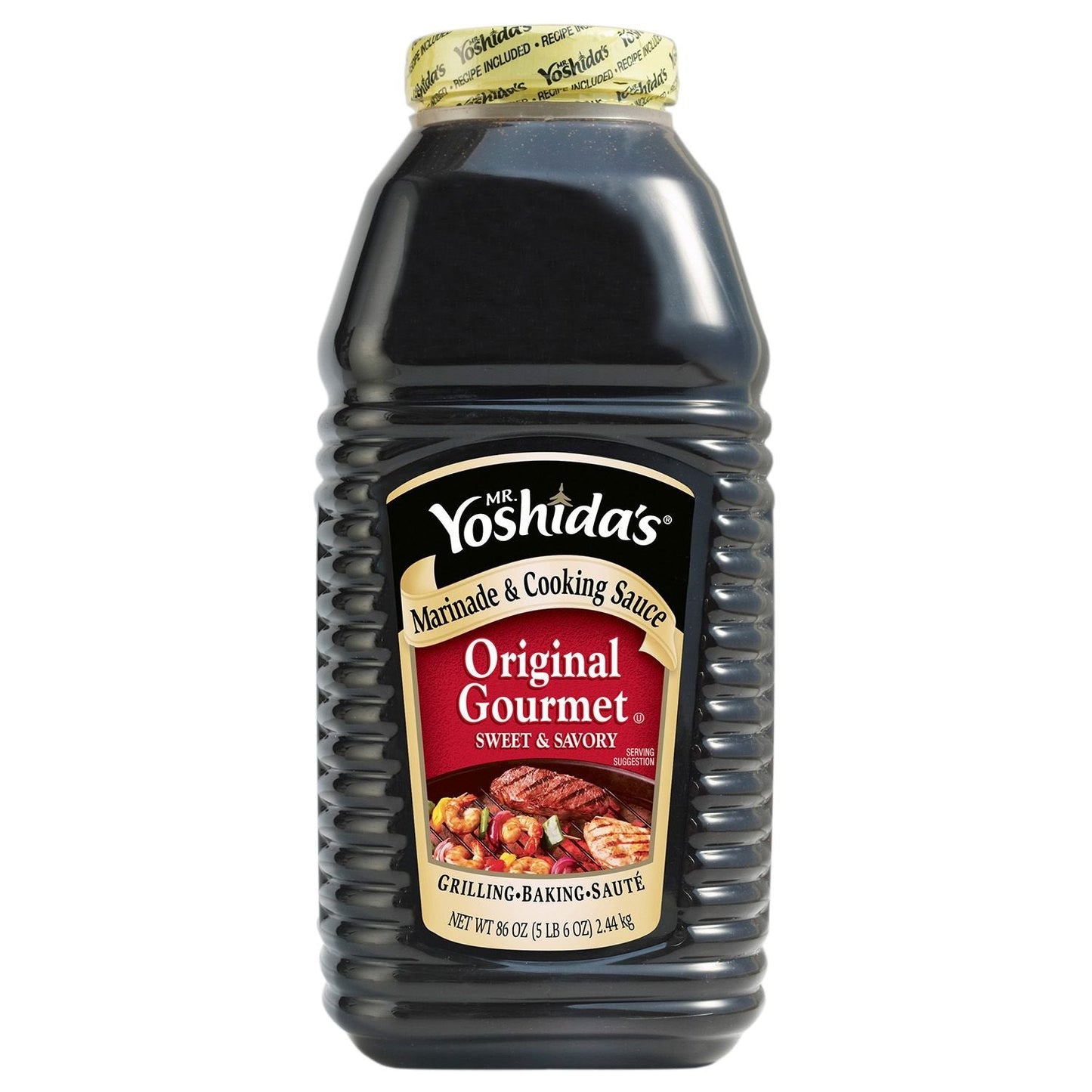Mr. Yoshida's Original Japanese Barbecue Gourmet Sweet Teriyaki Marinade & Cooking Sauce, 86 Fluid Ounce