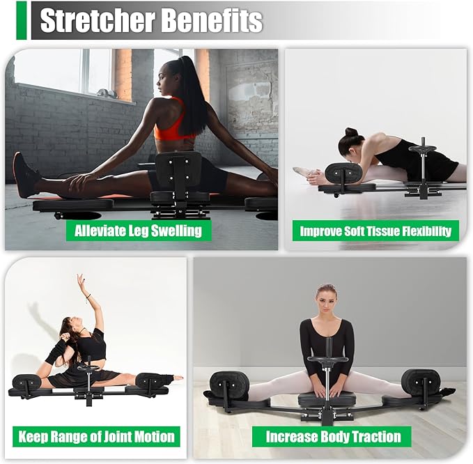 Leg Stretcher, Heavy Leg Stretcher Leg Split Machine for Flexibility Stretching Equipment Fitness Equipment, Fitness Beauty, Ballet, Yoga, Leg Stretcher Stretching Machine Split Leg Training