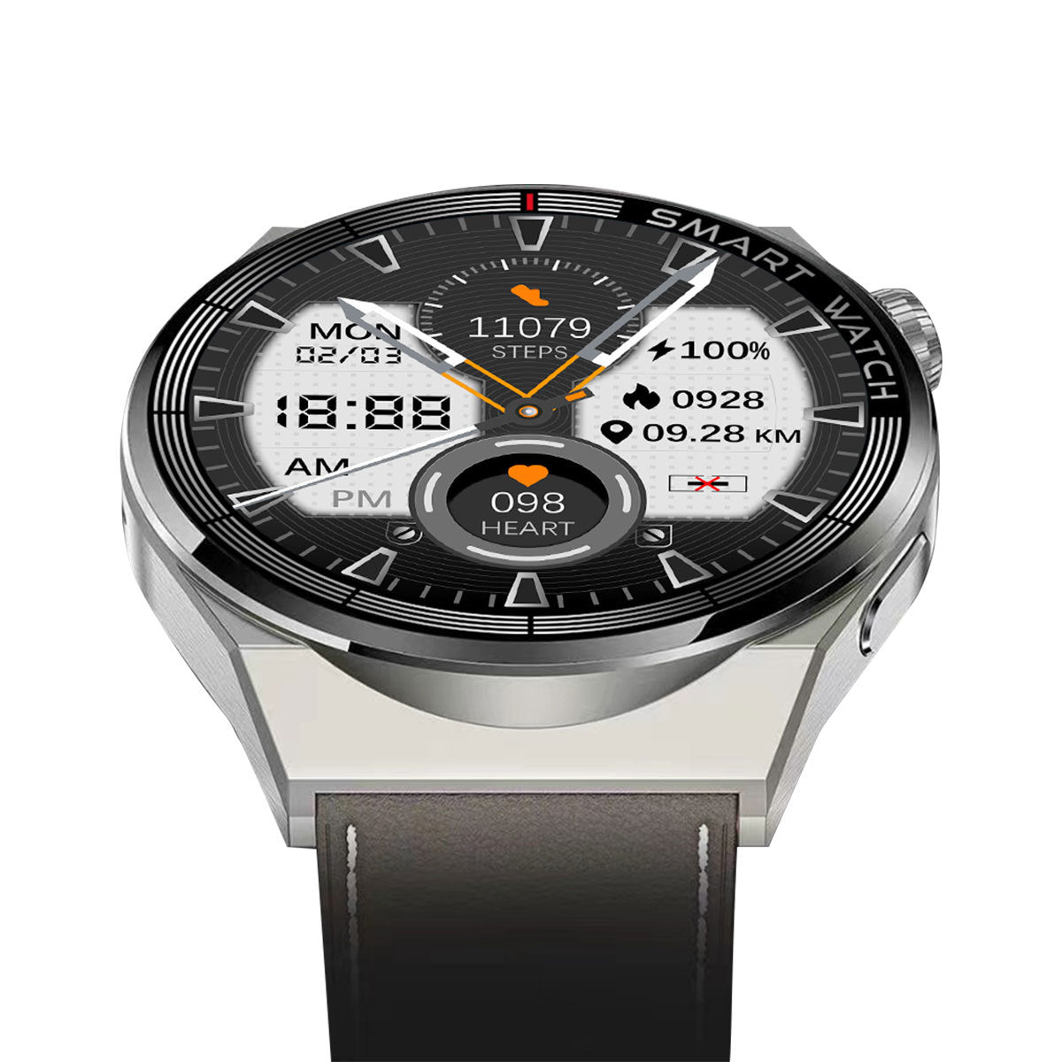 Smartwatch With Bluetooth Calling Voice Recording And Sports Modes