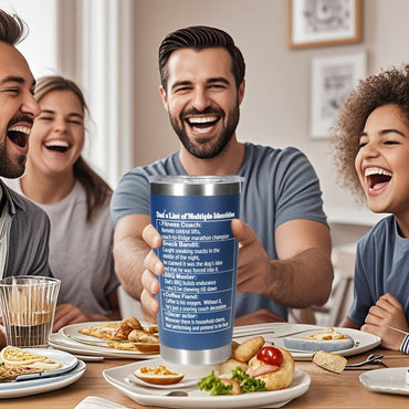 Carselage Edelstahlbecher 20Oz Marineblau Vatertagsgeschenk Papa