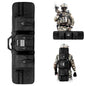 Jueachy Tactical Double Rifle Bag: 42 Inch Rifle Case Long Gun Bag Soft Bags Conceal Backpack Strap Lockable Compartment