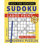 Large Print Easy Sudoku Puzzle Book For Seniors: 200 Sudoku Puzzles For Adults; Volume 6 - Paperback