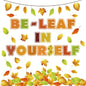 EggSun 112pcs Thanksgiving Fall Bulletin Board Decorations Maple Leaf 14x8in