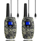 Retevis RT628 Rechargeable Walkie Talkies for Kids, 22 Channels 2 Way Radio with Backlit LCD Screen VOX, Kids Toys for 6-12 Years Old Boys Girls Birthday Gift, Indoor Outdoor Adventure(Red, 2 Pack)