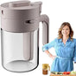 Multifunctional 2-in-1 Airtight Glass Seasoning Box Set