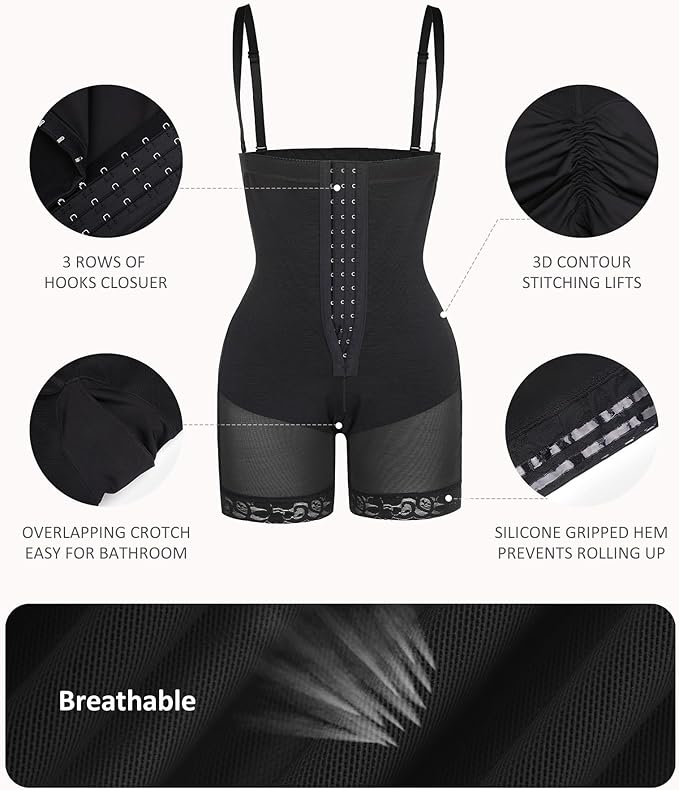 Women's Faja Body Shaper | Tummy Control & Butt Lifting Shapewear
