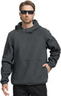 FREE SOLDIER Men's Tactical Winter Fleece Pullover Hoodie Warm Long Fleece lined Hooded Sweatshirt