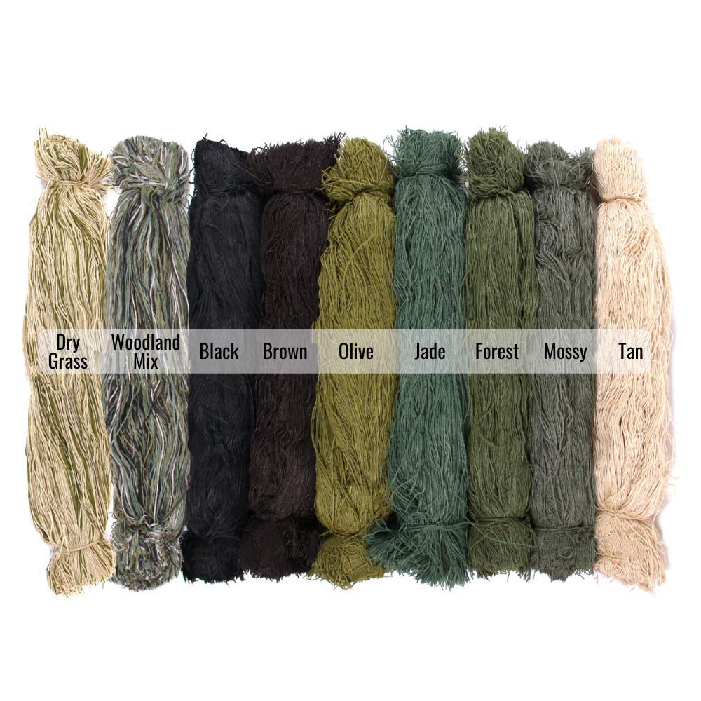 Arcturus Ghillie Suit Thread - Lightweight Synthetic Yarn to Build Your Own Ghillie Suit