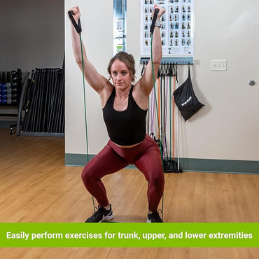 3-Pack Basics Rail System with Storage Rack, Stainless Steel - Perfect for Dynamic Warm-ups, CrossFit, Stretching, and Strength Building - Physical Rehab Equipment for Clinic, Home, or Gym