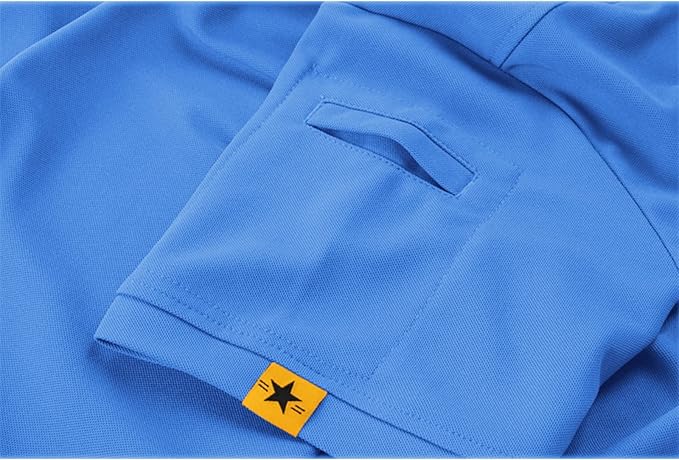 ZITY 4 Pack Mens Polo Shirt Short Sleeve Sports Golf Tennis T-Shirt Athletic Collared Tactical Shirts