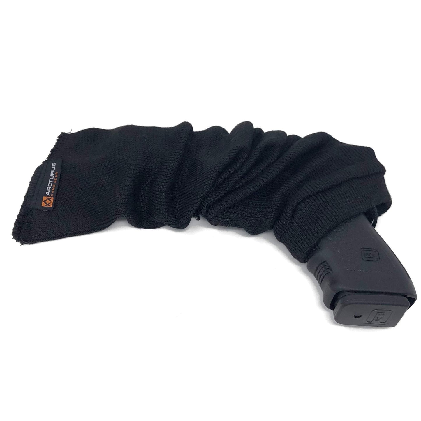 Arcturus Silicone-Treated Handgun Socks - Wide, Flexible Design (3" x 16") Easily Fits Your Pistol or Revolver.