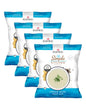 Simple Kitchen Garden Vegetable Soup Mix - 17 Servings for Meal Prep, Gluten Free, Vegetarian, Dehydrated & Freeze Dried Survival Food for Camping Meals, Backpacking & Hiking, Survival Kit, Pack of 4
