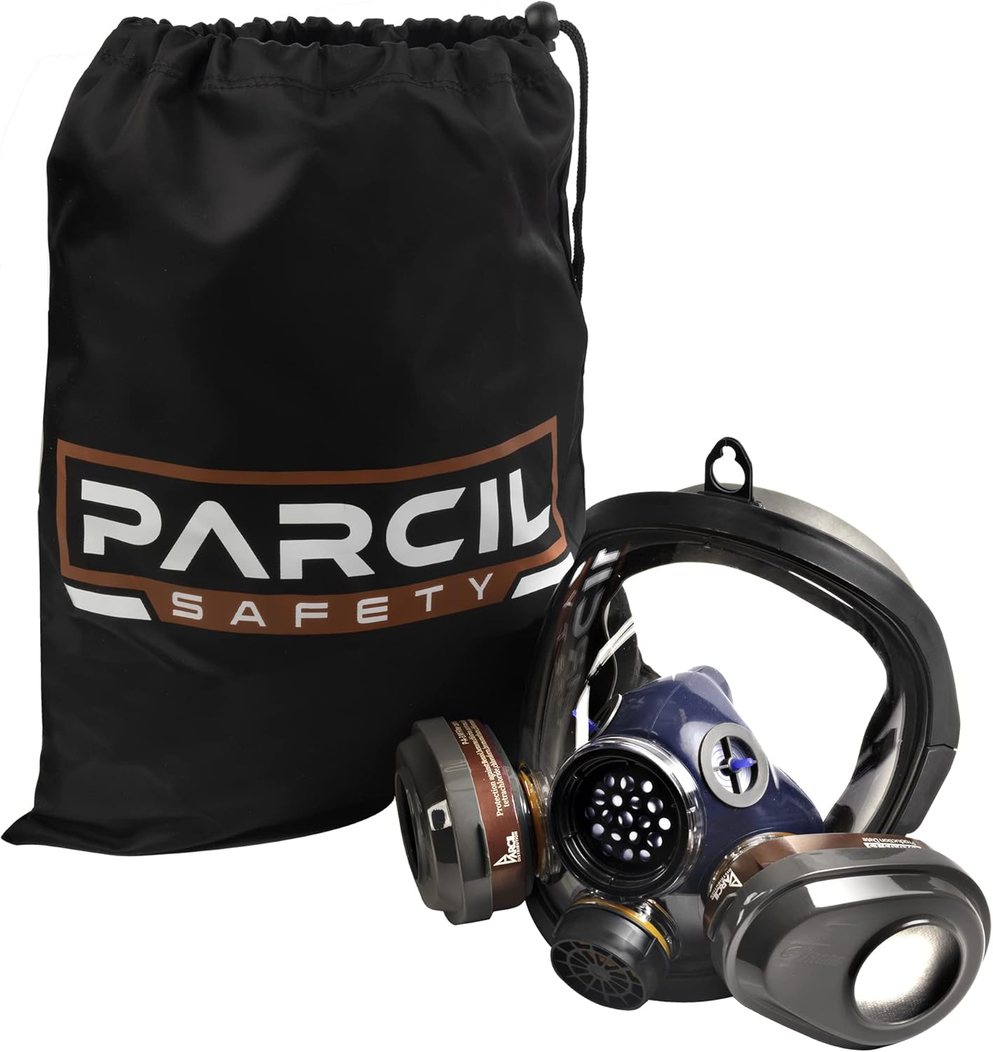 Parcil Safety Respirator Storage Pouch - Protect Your Face Mask and Keep it Clean, Convenient Drawstring Carrying Bag for Quick Access and Easy Transportation