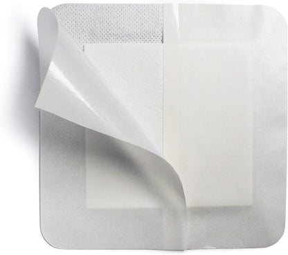 Medpride Waterproof Composite Dressing 6"x6" - 10/Pack, Case of 20 (200 Count)