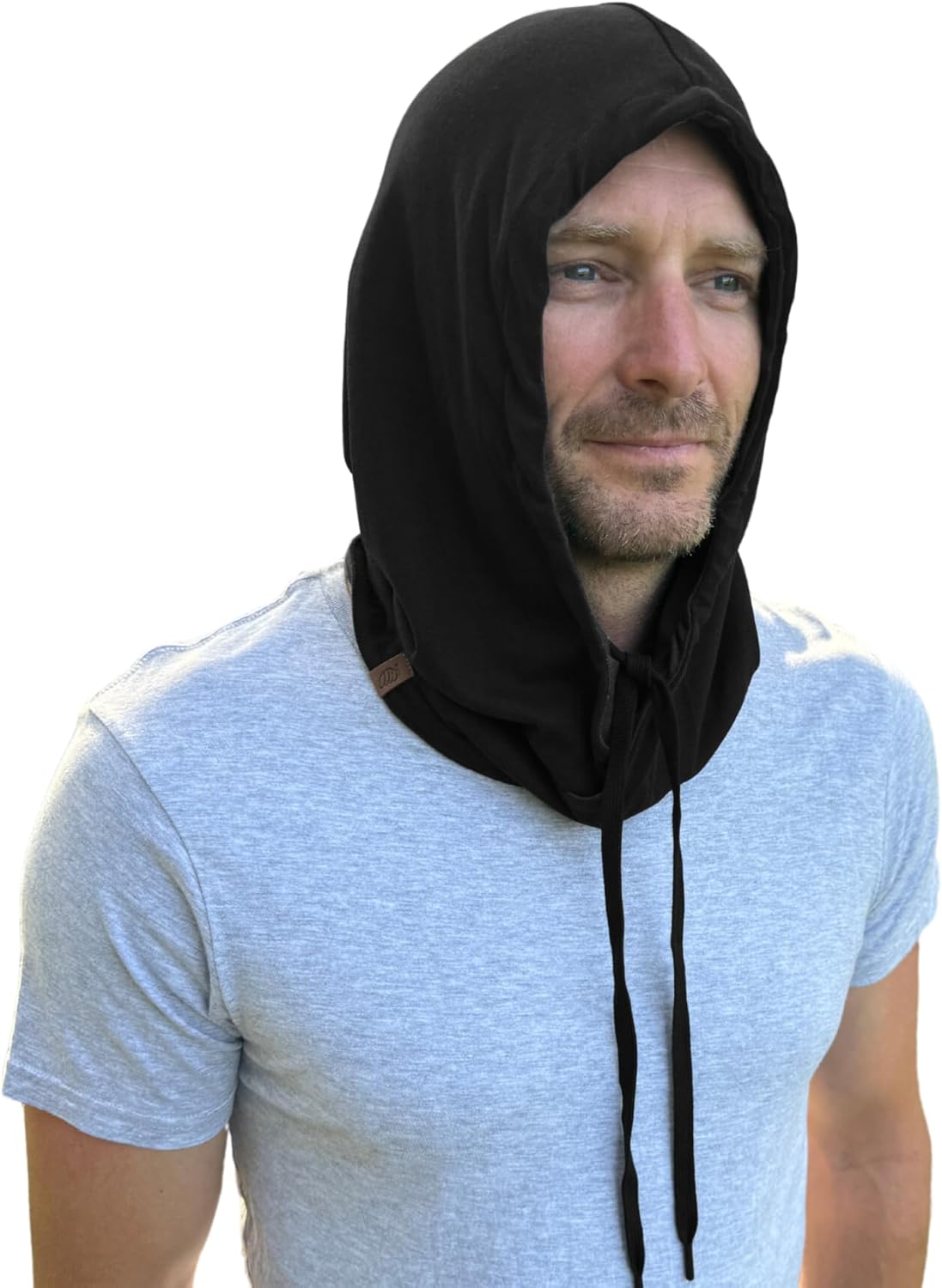 EMF Hood- Organic Cotton & Bamboo Viscose outter, with EcoShield™ Bamboo Lyocell Fara-Day Silver Liner - Cover Head & Neck - Ideal for Everyday 5 G, B T, Smart Meter & Wi Fi environments- Hat Cap