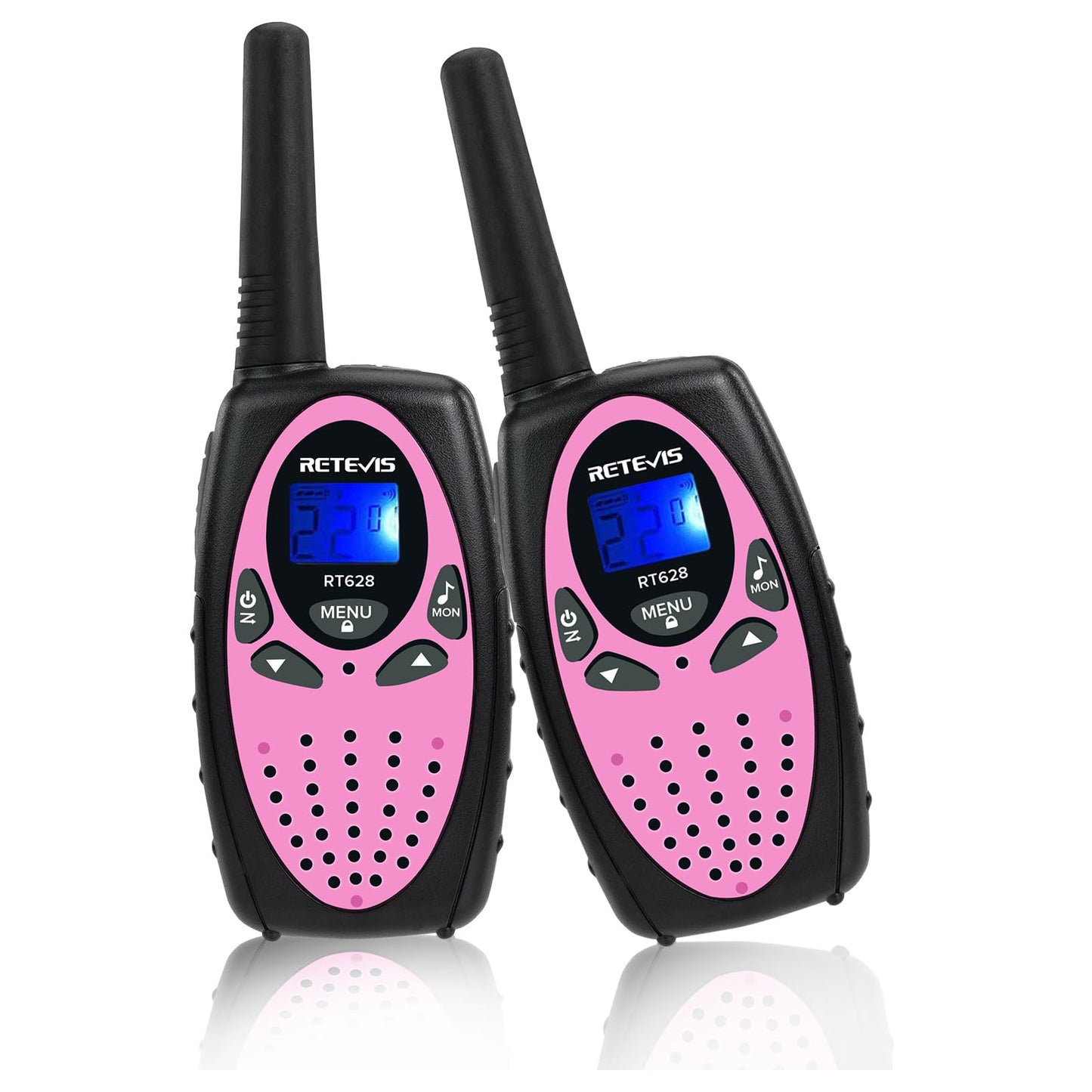Retevis RT628 Walkie Talkies for Kids,Toys Gifts for 6-12 Years Old Boys Girls,Long Range 2 Way Radio 22CH VOX,Birthday Gift,Family Walkie Talkie for Camping Hiking Indoor Outdoor