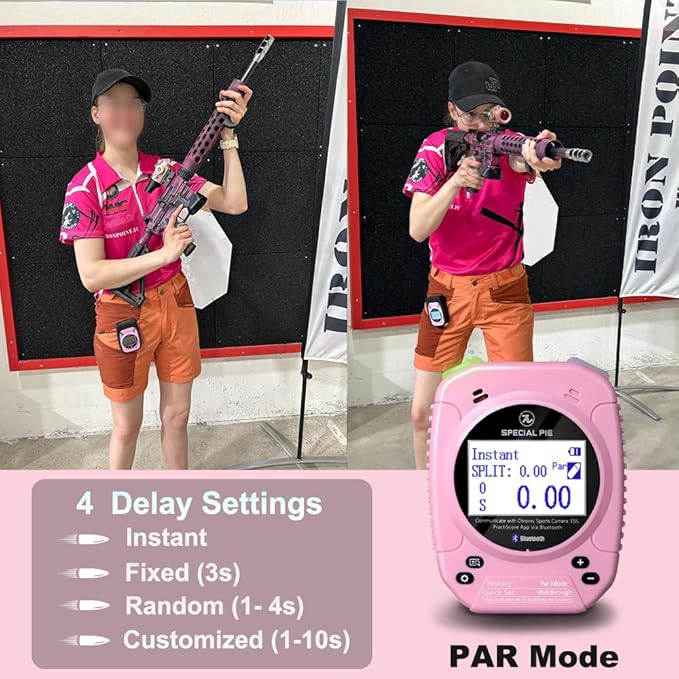 Shot Timer for Shooting Competition,Official Shot Timers in IPSC,Seamless Connection Device,Shooting Timer for Training&Dry Fire