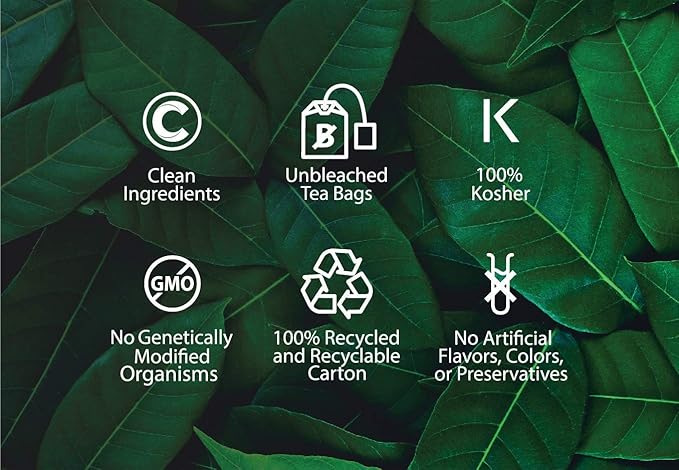 Buddha Teas Organic Maca Tea - OU Kosher, USDA Organic, CCOF Organic, 18 Bleach-Free Tea Bag