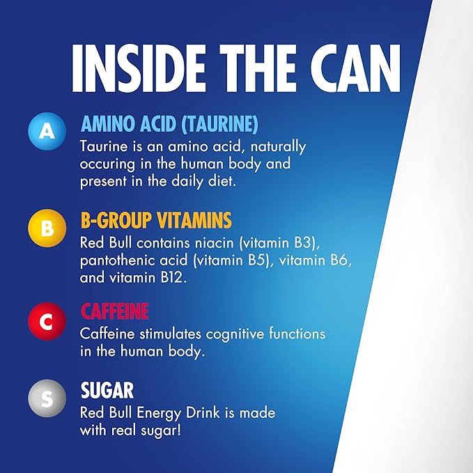 Red Bull Pink Edition Energy Drink, Wild Berries, 12 fl. oz., 6 x 4 Cans, Pack of 24 Cans, with 80mg Caffeine, Taurine & B Vitamins