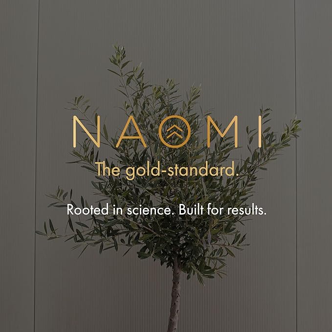 NAOMI BP Advanced, Potent Ingredients for Blood Flow and Circulation, Endothelial Function, Supports Cardiovascular and Arterial Health, 1000mg Olive Leaf Extract, 180mcg Vitamin K2 (Small, 60 Count)