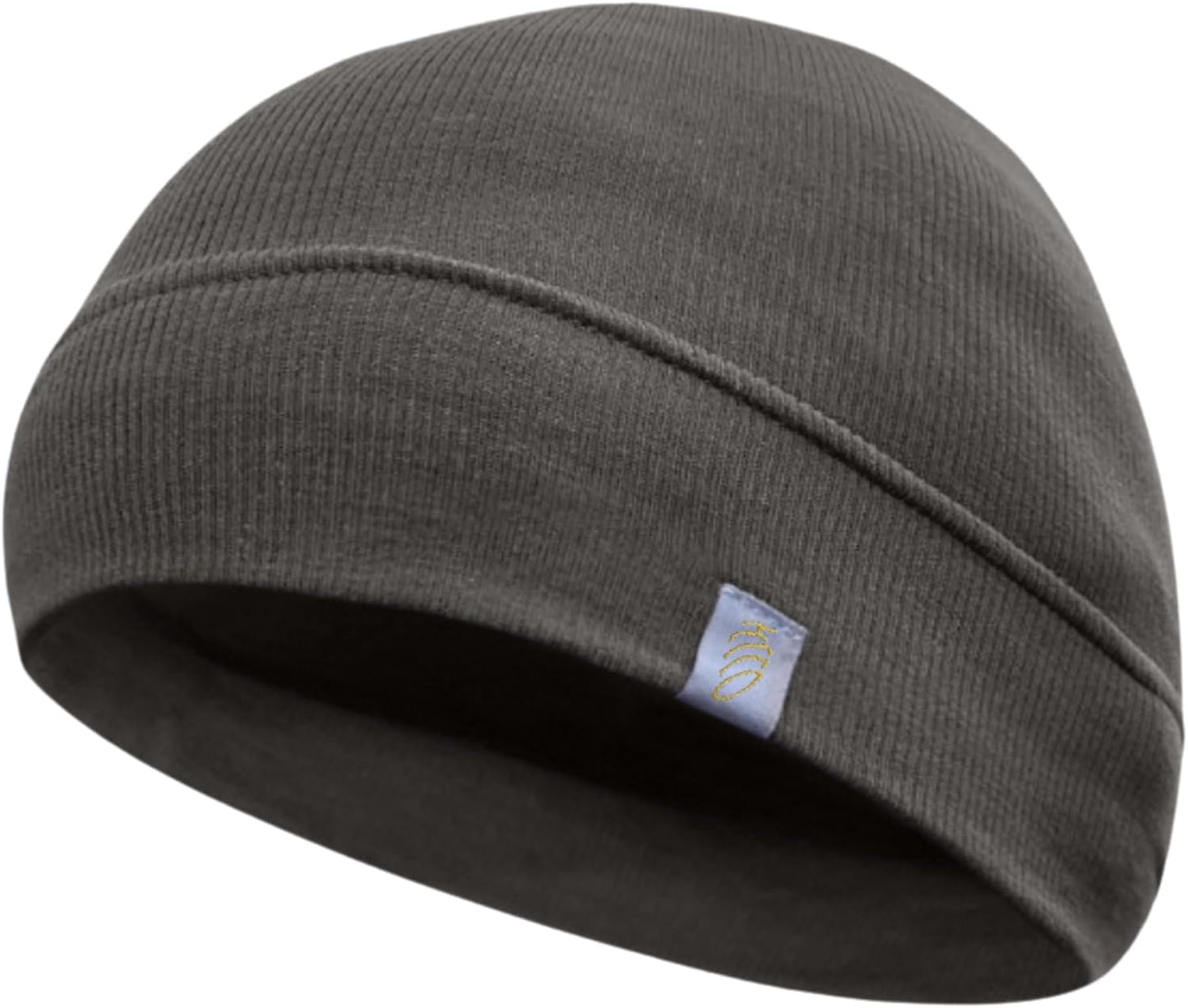 E-M-F Skull Cap Hat, Using a Thin Bamboo Lyocell Fabric - EcoShield™ Fara-Day Fabric - Wear Under a hat or on its own - Ideal for Everyday 5 G, B T, Smart Meter & Wi Fi environments Grey