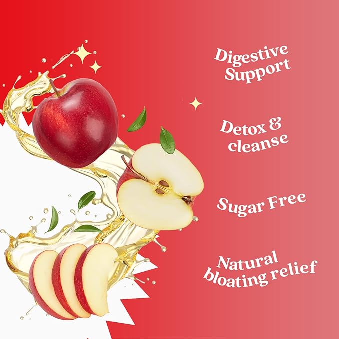 BeLive Apple Cider Vinegar Sugar Free Gummies – Great for Digestion & Healthy Diet - Gluten Free, No Glucose Syrup, ACV Gummies Alternative to Capsules & Drink (120 Ct) – 2 Pack