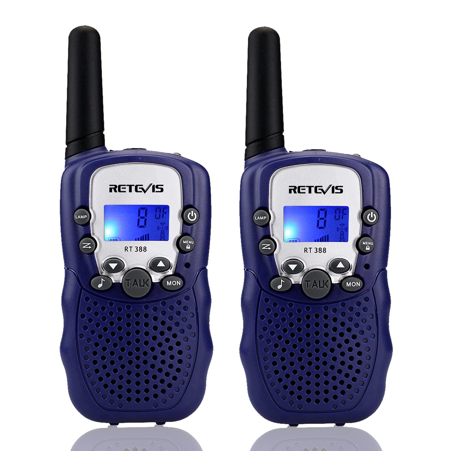 Retevis RT388 Walkie Talkies for Kids, Birthday Gifts for 6 7 8 9 10 11 12 Year Old Girls, 22 CH LCD Flashlight, Pink Walkie Talkies Christmas Gifts Toys for Girls(Pink, 2 Pack)