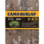 CamoSystems Heavy Duty Burlap Camouflage Hunting Net, 4.5 x 12 FT