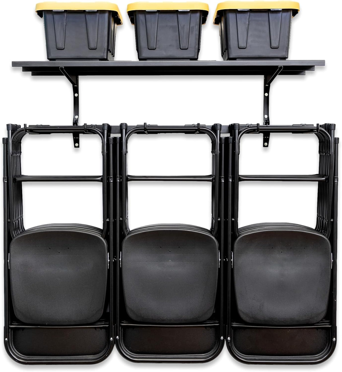 Chair Rack & Shelf | G-Chair Solid Shelf | Holds 300 lbs