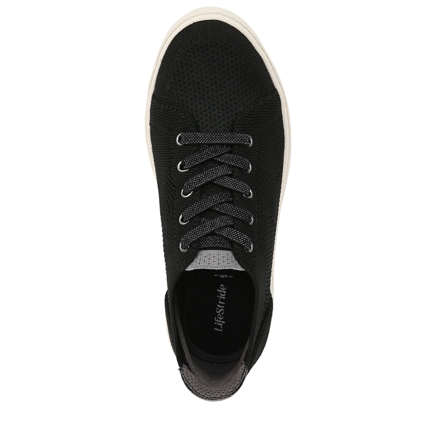 LifeStride Women's VIP Sneaker Black Size 6 W