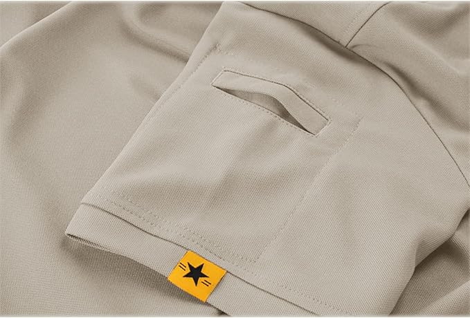 V VALANCH Mens Polo Shirts Short Sleeve Moisture Wicking Golf Polo Athletic Collared Shirt Tennis T-Shirt Tops