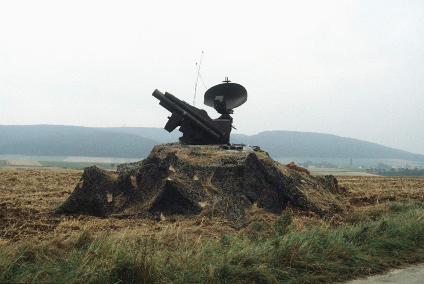 CamoSystems Pro Series - Fire Retardant Military Camouflage Netting with Mesh Attached