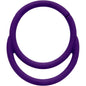 18G 3/8 Purple Matte Double Circle Cartilage Hinged Segment Ring