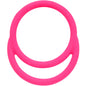 18G 3/8 Pink Matte Double Circle Cartilage Hinged Segment Ring