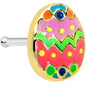 20G 1/4 Funky Painted Easter Egg Nose Bone