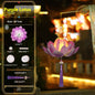 Creative Antique-Style Lotus Hand-held Luminous Lantern