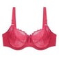 Pure color bra lace women's plus size bra underwear